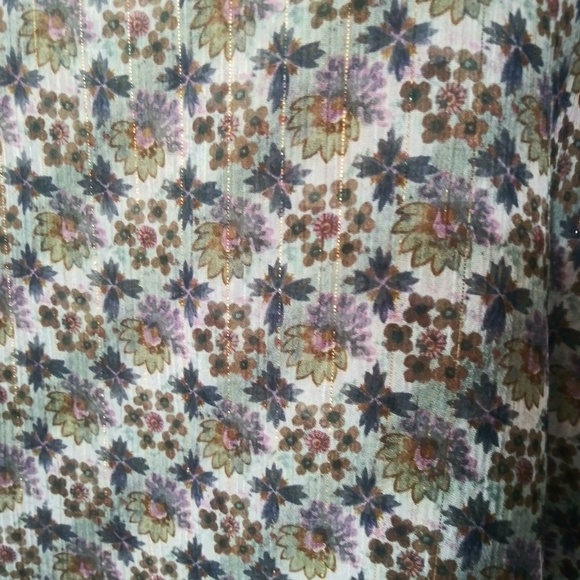 Elizabeth and James Hi Low Green Floral Ta… - Picture 3 of 8